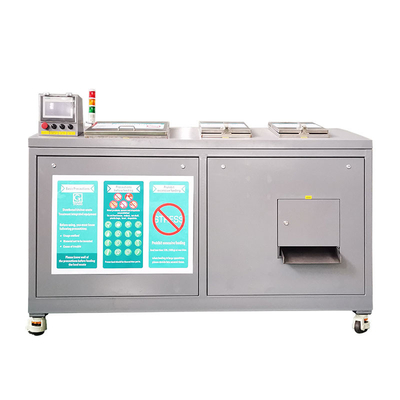 Lixo Ergonomically de aquecimento do processo que recicla o lixo molhado do alimento do equipamento que aduba