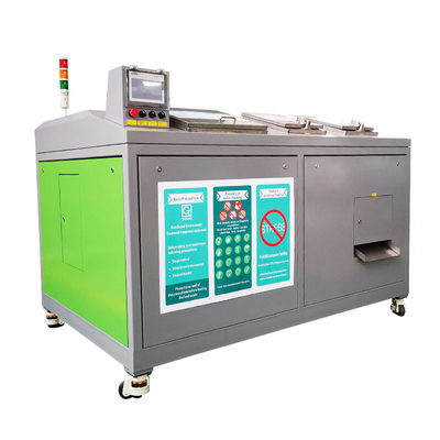 Lixo Ergonomically de aquecimento do processo que recicla o lixo molhado do alimento do equipamento que aduba