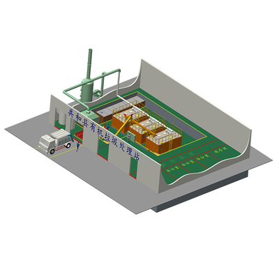 A grande capacidade do equipamento comercial da eliminação de resíduos do alimento recicla a máquina 10T/Day