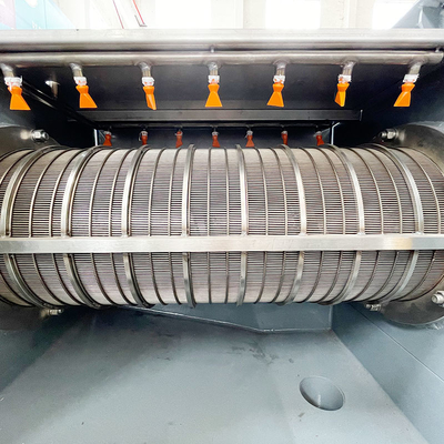 Processador de secagem de poupança de energia do desperdício orgânico da máquina do espremedor de frutas do desperdício de alimento