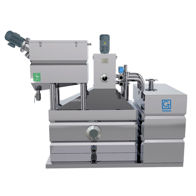 Tratamento de águas residuais da máquina de Eco do separador de água do óleo de desperdício do produto comestível Ss304