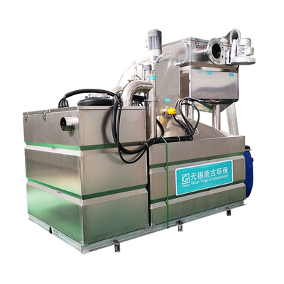 Tratamento de águas residuais da máquina de Eco do separador de água do óleo de desperdício do produto comestível Ss304