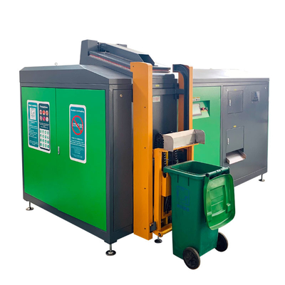 Máquina automática industrial da eliminação de resíduos da cozinha 1000KG da eficiência elevada de uma etapa