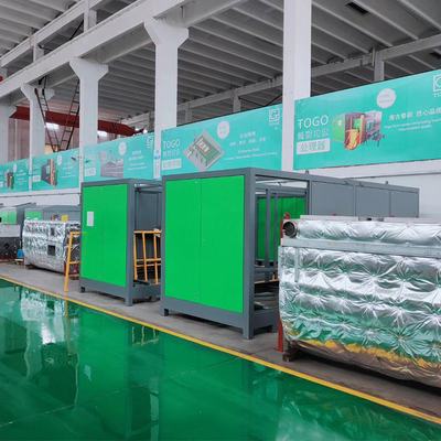 máquina TOGO Organic Waste Management Equipment do adubo do adubo do PLC 5000KG/Day
