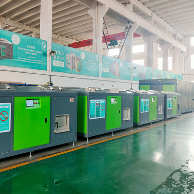 Desperdício orgânico automático que aduba a máquina 500KG/Day da reciclagem de resíduos do alimento da cozinha da máquina