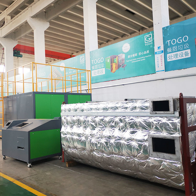 a máquina da decomposição do desperdício de alimento 380V desperdiça o equipamento da gestão do digestor