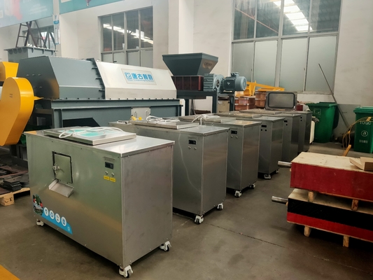 Escola 50KG pelo lixo molhado do dia que aduba o processador do desperdício de alimento da cozinha da máquina