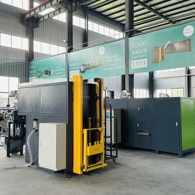 Fácil de operar Alimentação automática 3000KG Capacidade diária Compostor de resíduos orgânicos e compostor de resíduos alimentares
