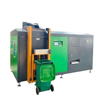 3100KGS Peso da máquina TOGO Sistema de gestão de resíduos alimentares Máquina orgânica de compostagem de resíduos alimentares com ciclo de processamento de 24H