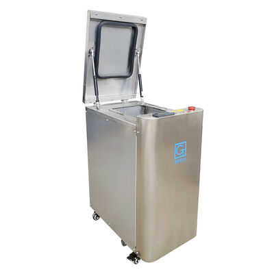 33.9kg de peso Dispositor de resíduos de cozinha elétrico de madeira com motor de potência de 0,8kw para uso doméstico e de escritório