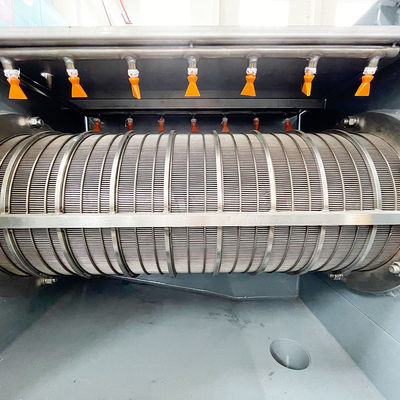 Máquina automática de remoção de resíduos alimentares de aço inoxidável 304 com motor protetor de sobrecarga e tensão de 220V/380V
