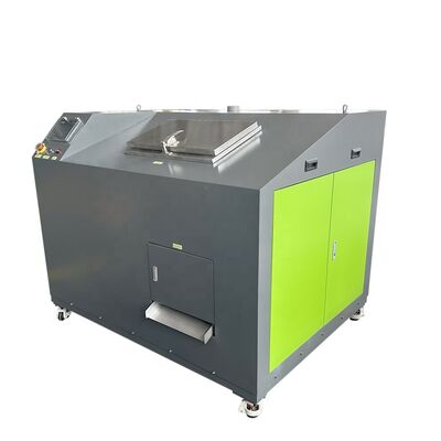 Máquina de Compostagem de Resíduos Alimentares com Controle PLC Totalmente Automático Comercial, com Potência de 6,5kw e Construção SUS303+Q235B