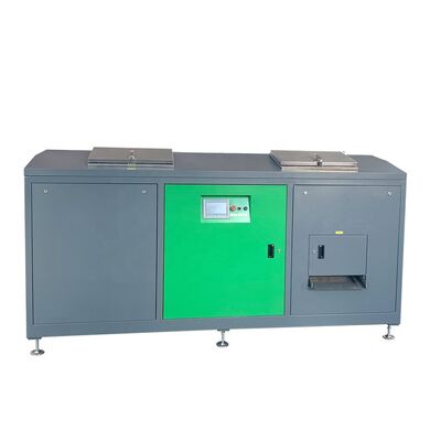 Máquina de compostagem totalmente automática de resíduos alimentares de materiais 304 com capacidade de 500 kg/dia e construção SUS304+Q235B