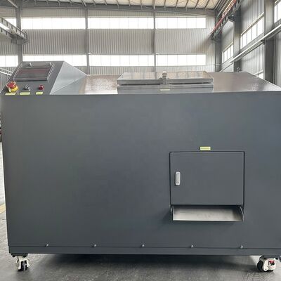 Máquina de compostagem de resíduos alimentares de controlo PLC totalmente automática com material SUS303+Q235B e 6,5 kW de potência