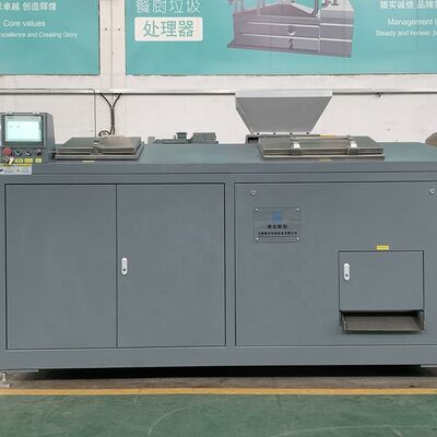 Máquina de compostagem de resíduos alimentares SUS303+Q235B com 15 kW de potência e 1 ano de garantia