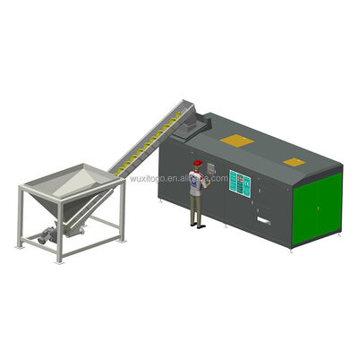 Compostador de resíduos orgânicos totalmente automático com capacidade de processamento de 1000 kg/dia, ciclo de 24 horas e material SUS304 para tratamento industrial de resíduos alimentares