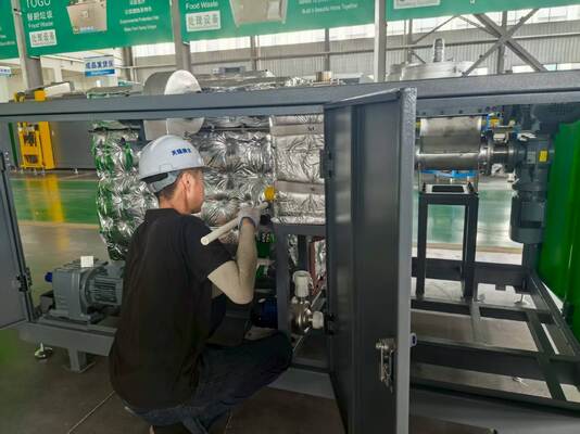 4300 2120 2170 mm Compostador de alimentos TG CC 1000S 1000 kg Dia Conversor de resíduos biológicos Equipamento de fertilizantes orgânicos Sem gerar odor