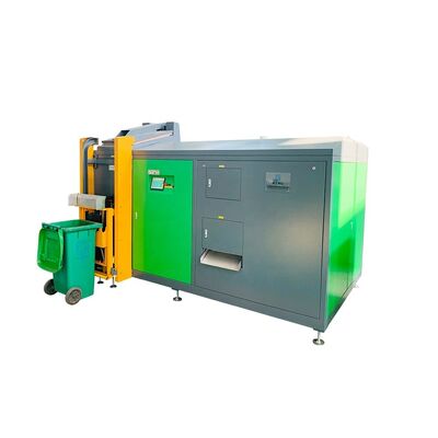 3100KGS Peso da máquina TOGO Sistema de gestão de resíduos alimentares Máquina orgânica de compostagem de resíduos alimentares com ciclo de processamento de 24H