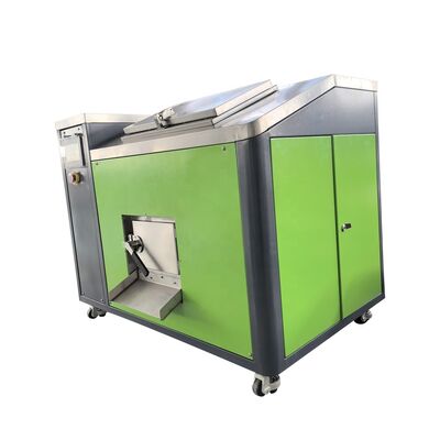 381 kg Compositor Elétrico Comercial Dispositor de Resíduos Alimentar Controlador PLC Totalmente Automático Componentes Centrais de Engrenagem