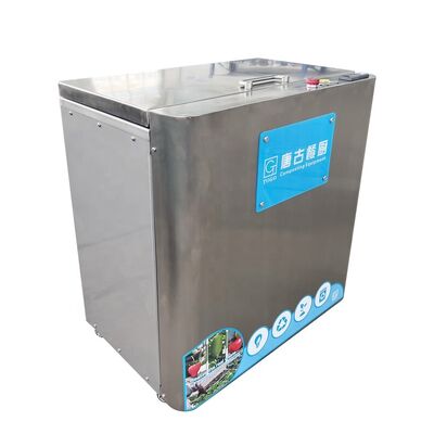 PLC 10kg Smart Home Food Composter Equipamento de fertilizantes orgânicos de aço inoxidável 304 Performance de compostagem rápida de 24 horas