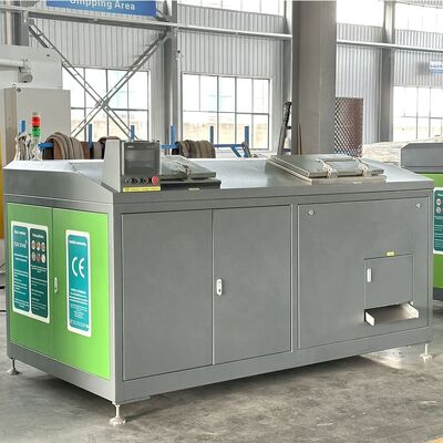 TOGO 200KG/D Máquina de compostagem de resíduos orgânicos com decomposição microbiana e painel de controlo PLC para eliminação eficiente de resíduos alimentares