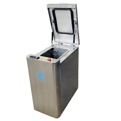 33.9kg de peso Dispositor de resíduos de cozinha elétrico de madeira com motor de potência de 0,8kw para uso doméstico e de escritório