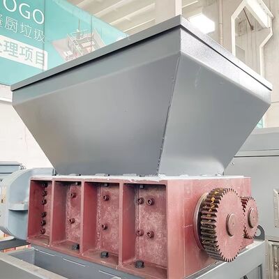 3000-10000KG/D Capacidade de processamento Triturador de resíduos alimentares com motor protetor de sobrecarga e segurança de alta eficiência
