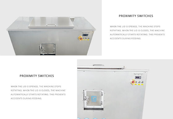 TOGO TG-CC-50 Compostor de resíduos orgânicos de aço inoxidável 304 com capacidade de 50 kg e 21-24 horas de processamento