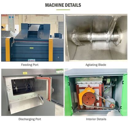 TOGO TG-CC-300 Máquina Compostadora de Resíduos Alimentares | Rolamento de Engrenagem | Compostagem Rápida 24H | Certificado CE | Restaurante Comercial