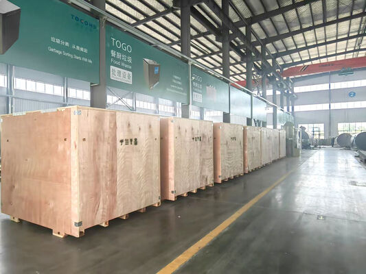 TOGO 200 kg/dia Máquina de compostagem comercial Best seller Personalizável para indústria hoteleira e restauração Equipamento de fertilizantes orgânicos